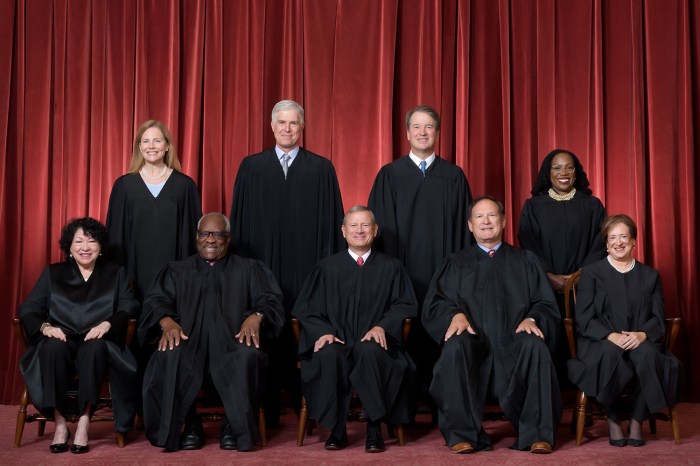 How many justices are on the supreme court