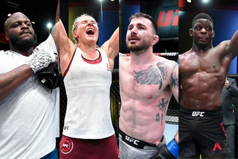 Who won the ufc fights last night