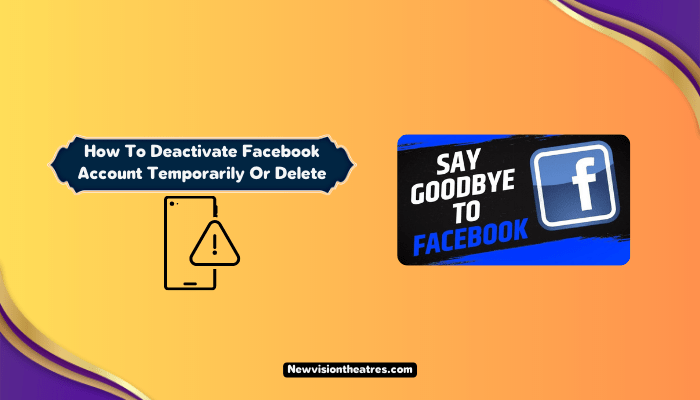 How to deactivate facebook