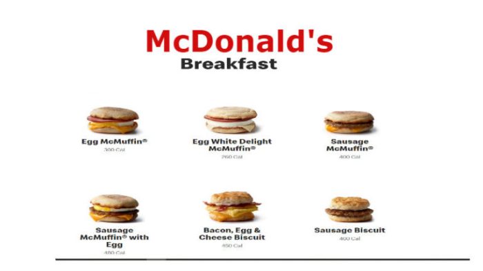 When does mcdonald's breakfast start