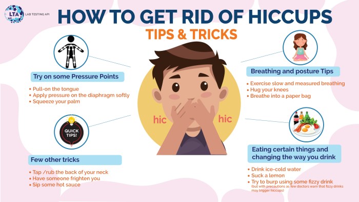 How to stop hiccups