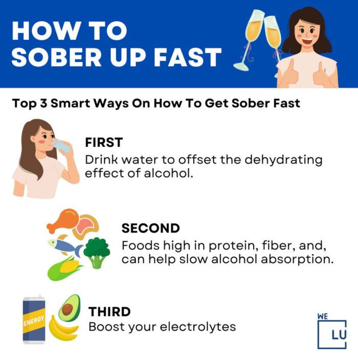 How to sober up fast