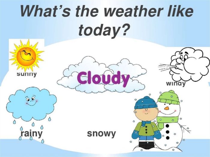 What is the weather today