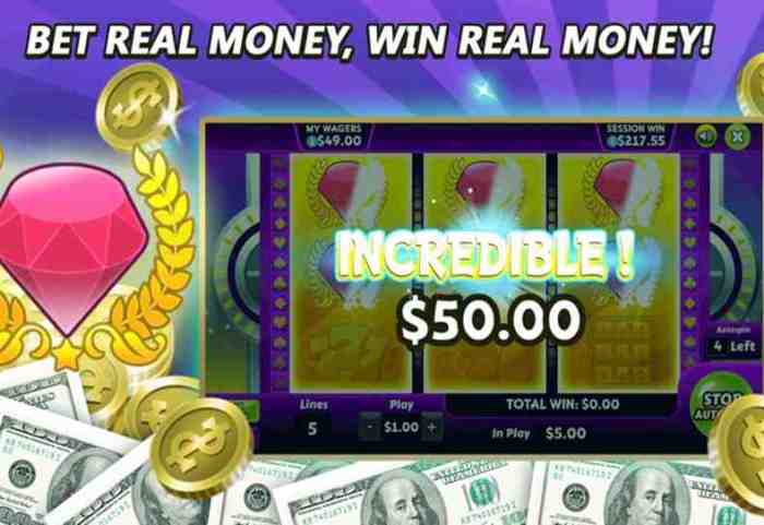 Real money casino app