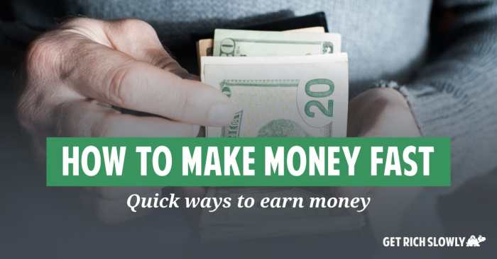 Earn money instantly