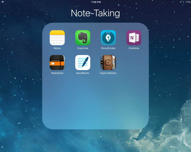 Note Taking Apps