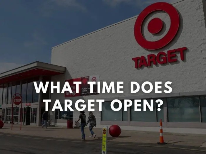 What time does target open