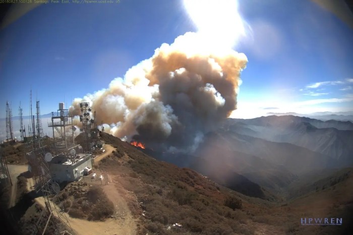 Rancho santa margarita fire