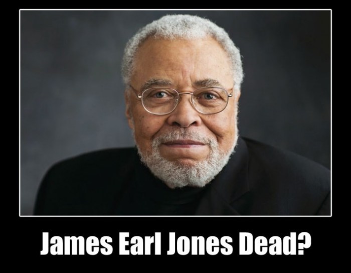 James earl jones death